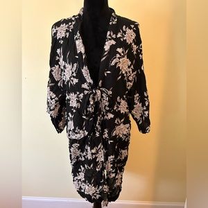 Black and White Kimono